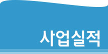 사업실적 타이틀
